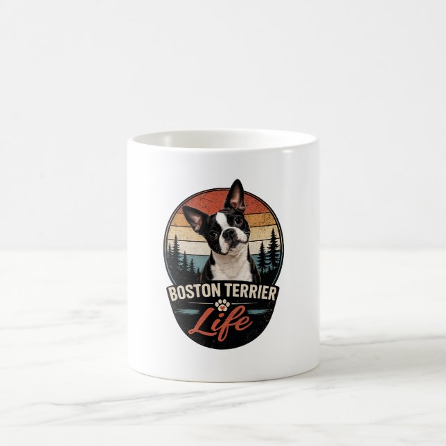 Mug Logo officiel de la vie des Boston Terrier (Centre)