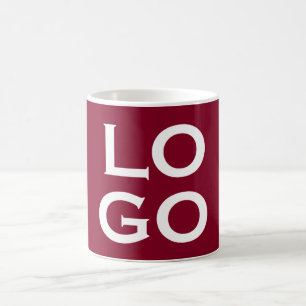Mug Logo ou image personnalisé sur bordeaux