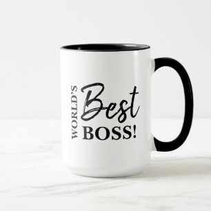 Mug Logo personnalisé du meilleur chef d'entreprise du