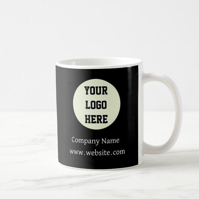 Mug Logo Personnalisé Entreprise Black Business Entrep (Droite)