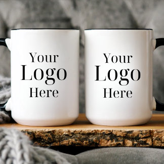 Mug Logo personnalisé Équipe d'employés Entreprise per