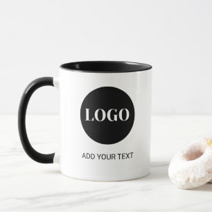 Mug Logo personnalisé et entreprise de texte