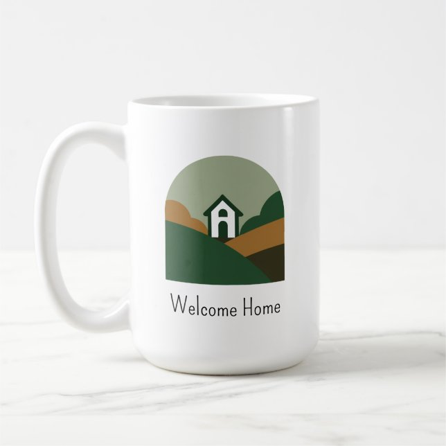 Mug Logo personnalisé Immobilier (Gauche)