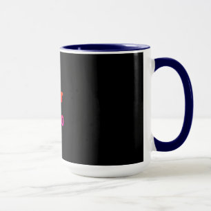 Mug Logo personnalisé simple et élégant ici société