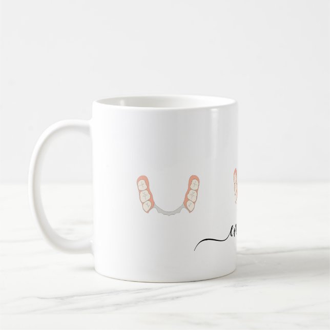 Mug Logo pour dentiste (Gauche)