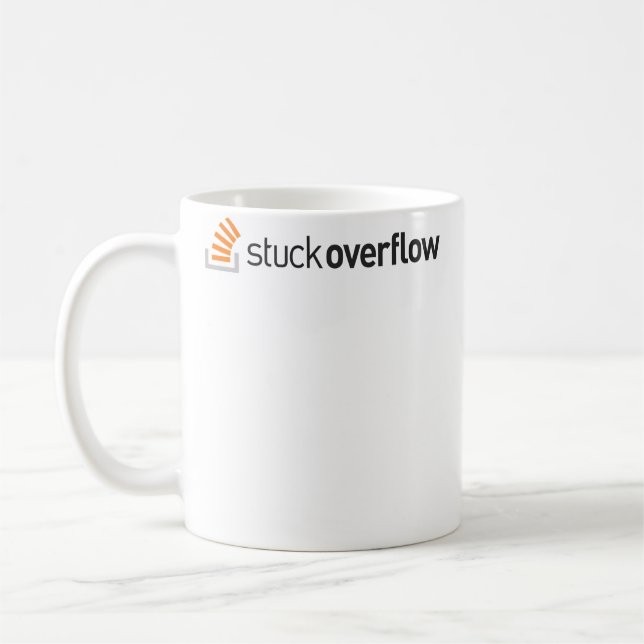 Mug Logo précis de Stuckoverflow (Gauche)