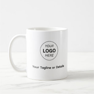 Mug Logo promotionnel minimaliste d'entreprise moderne