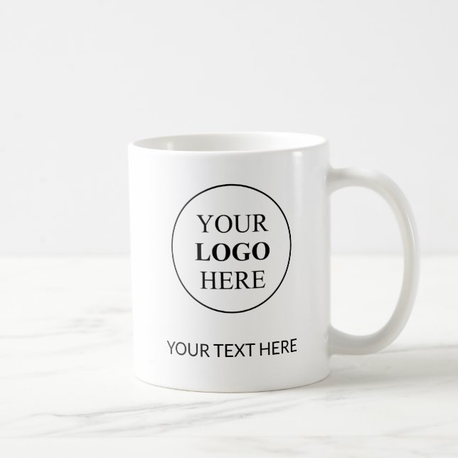 Mug Logo promotionnel personnalisé - Pas de commande m (Droite)