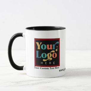Mug Logo promotionnel professionnel personnalisé à deu