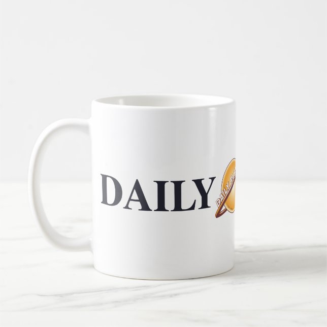 Mug Logo quotidien de la planète (Gauche)