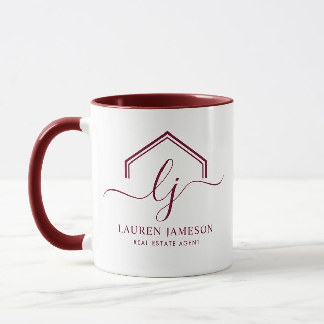 Mug Logo Réaliseur Promotionnel immobilier moderne (Gauche)