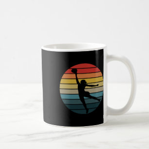Mug Logo Retro Vintage de basket-ball Wnba