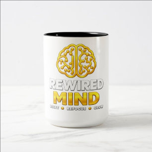 Mug Logo Rewired Mind - Mug à Café Noir