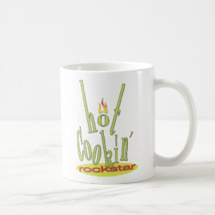 Mug logo rockstar de cookin chaud