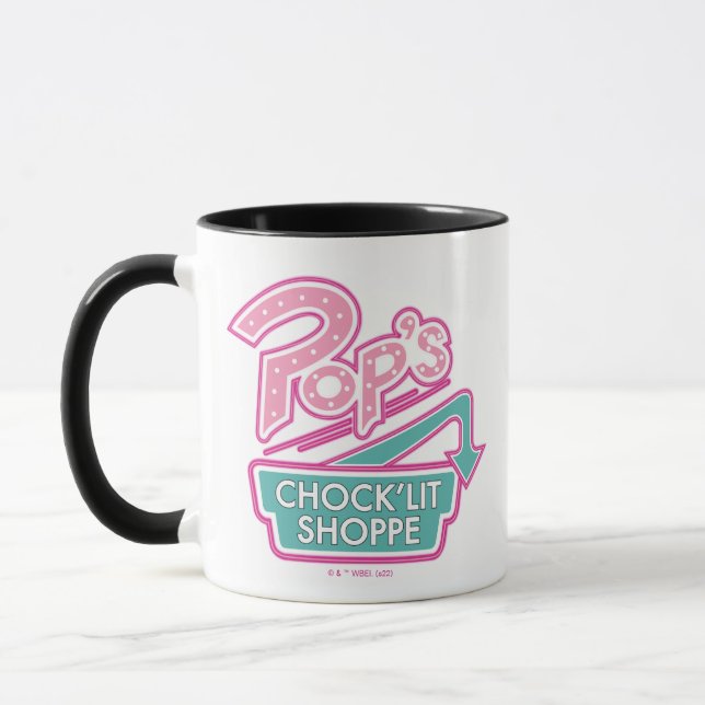 Mug Logo rose du magasin Chock'Lit de Pop (Gauche)