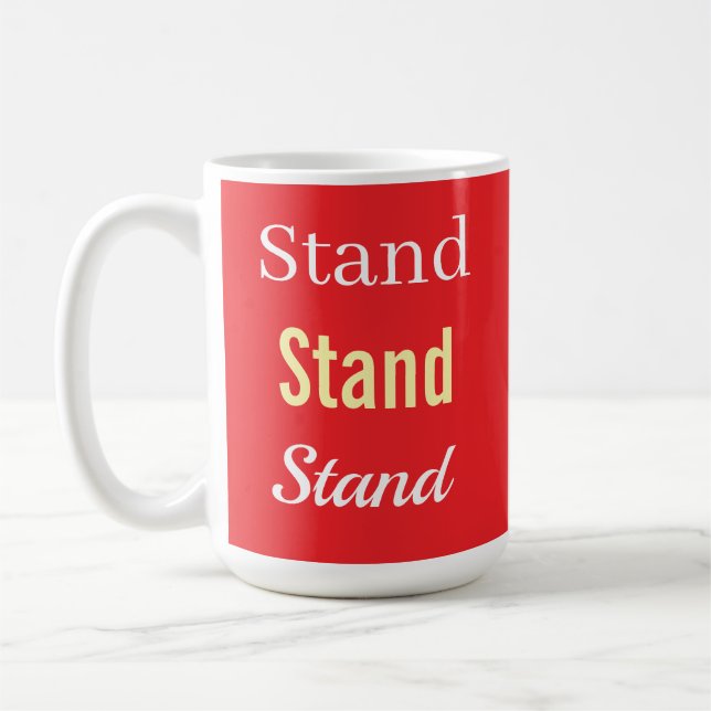 Mug Logo Rouge Debout   (Gauche)