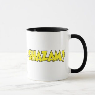 Mug Logo Shazam Jaune