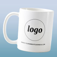 Logo simple et promotion de l'entreprise textuelle
