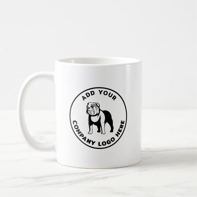 Mug Logo simple personnalisé pour entreprise (Gauche)