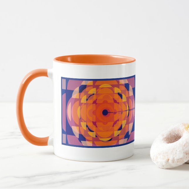 Mug Logo stylisé de CBC/Radio-Canada (années 1974) (Avec donut)