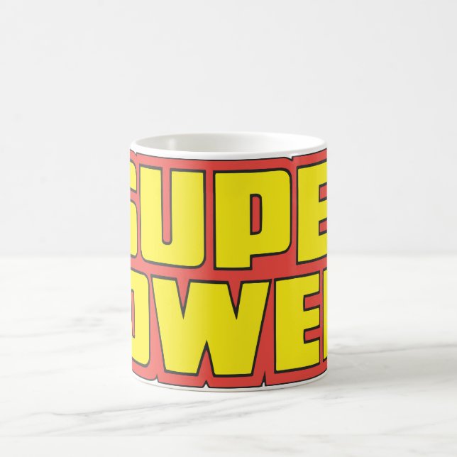 Mug Logo Super Powers™ Jaune (Centre)