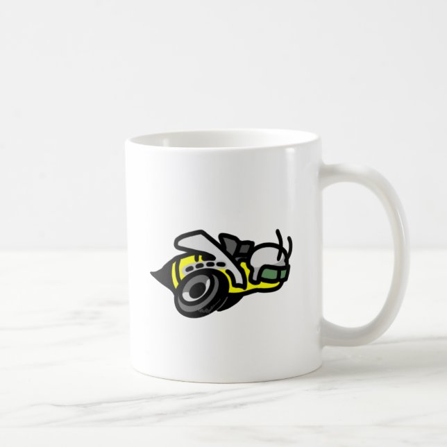 Mug Logo superbe d'abeille de Dodge (Droite)