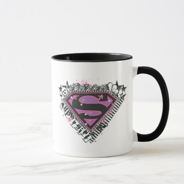 Mug Logo Supergirl Pins (Droite)