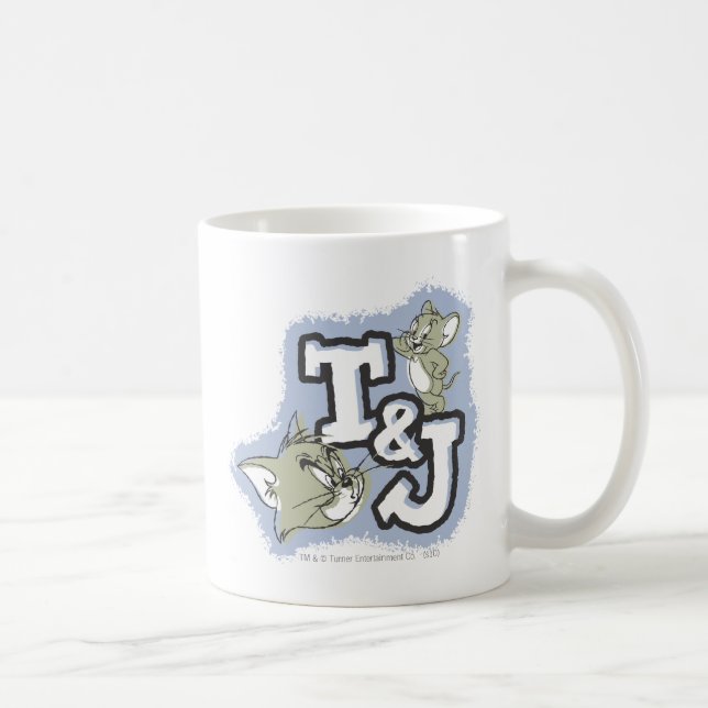 Mug Logo Tom et Jerry T&J (Droite)