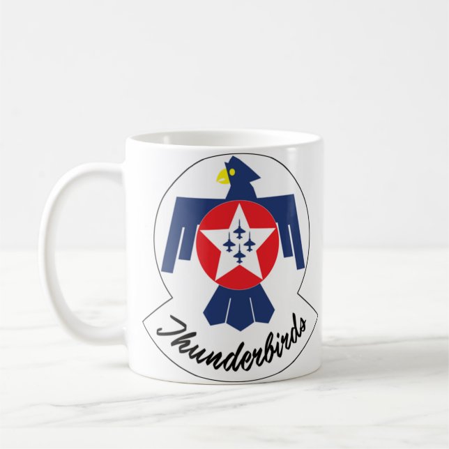 Mug Logo USAF Thunderbirds (Gauche)