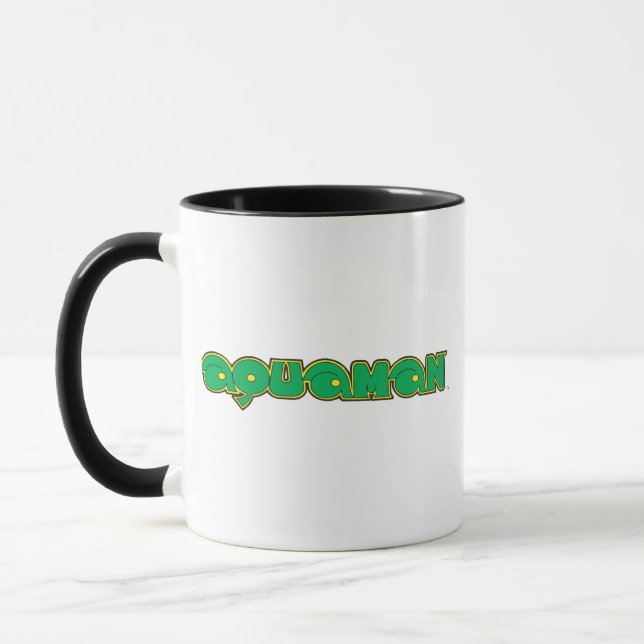 Mug Logo vert Aquaman (Gauche)