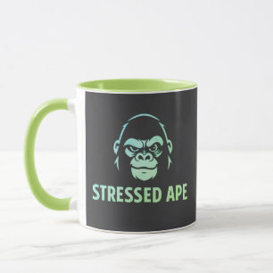 Mug Logo vert des studios Stressed Ape