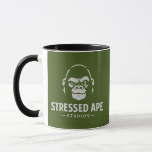 Mug Logo vert des studios Stressed Ape