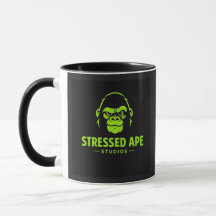 Logo vert du studio Stressed Ape