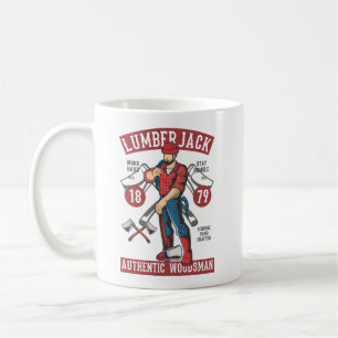 Mug Logo vintage Lumberjack