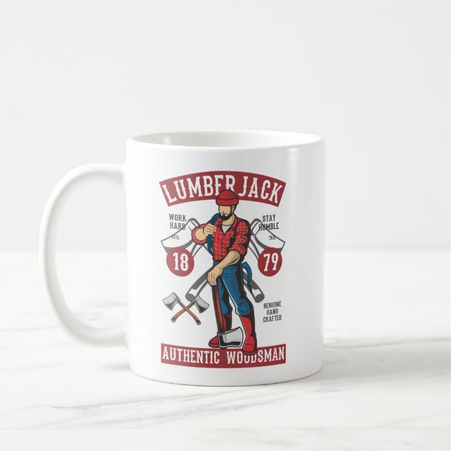 Mug Logo vintage Lumberjack (Gauche)