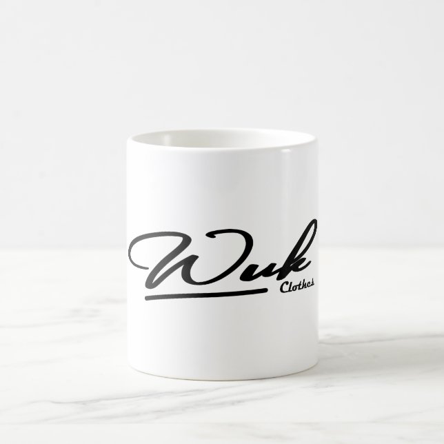 Mug Logo Wuk Clothes du mok blanc (Centre)