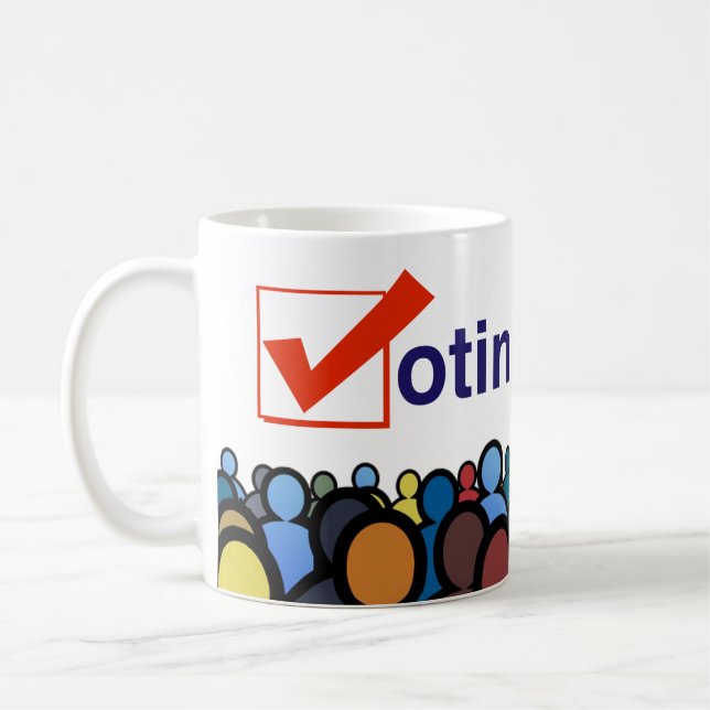 Mug Loi Sur Les Droits De Vote Pour Le Peuple (Gauche)