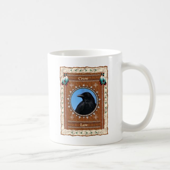 Mug Loi universelle de l'énergie du corbeau (Droite)