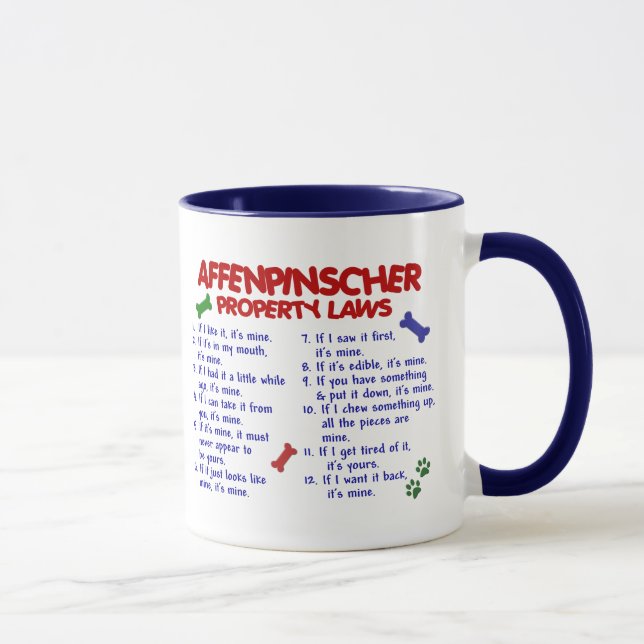 Mug Lois 2 de propriété d'AFFENPINSCHER (Droite)