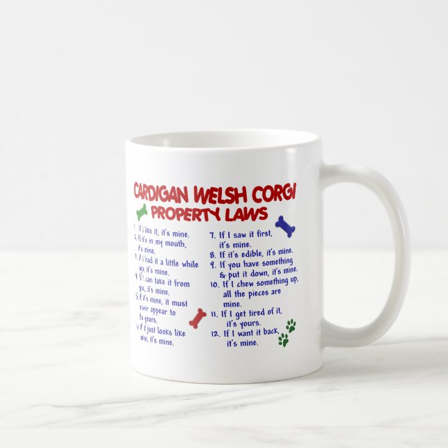 Mug Lois 2 de propriété de CORGI de GALLOIS de (Droite)