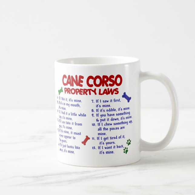 Mug Lois 2 de propriété de la CANNE CORSO (Droite)