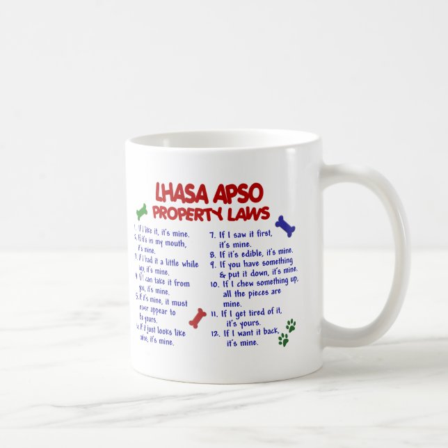 Mug Lois 2 de propriété de LHASA APSO (Droite)