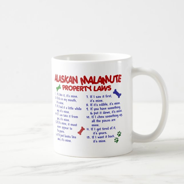 Mug Lois 2 de propriété de MALAMUTE D'ALASKA (Droite)