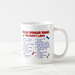 Mug Lois 2 de propriété d'ÉPAGNEUL de SPRINGER ANGLAIS