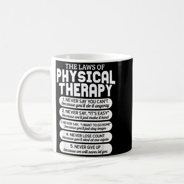 Mug Lois drôles de la physique Thvibespy motivation (Gauche)
