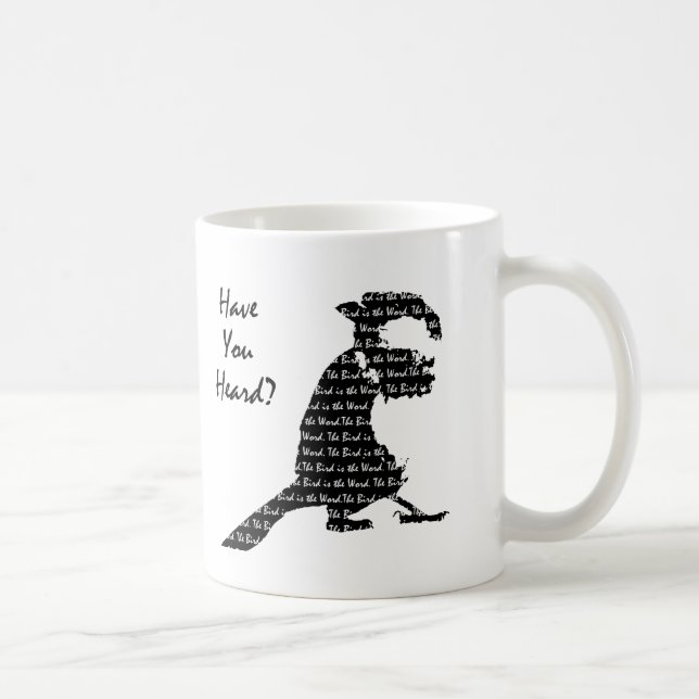 Mug L'oiseau est le mot (Droite)