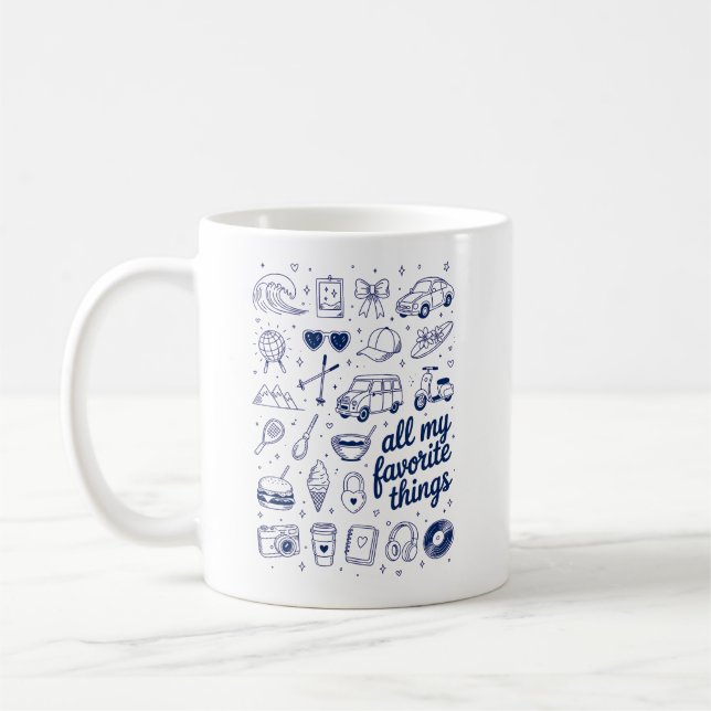 Mug Loisirs et esthétique de voyage rétro (Gauche)