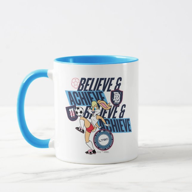Mug Lola Bunny LOONEY TUNES™ Soccer Club Graphic (Gauche)