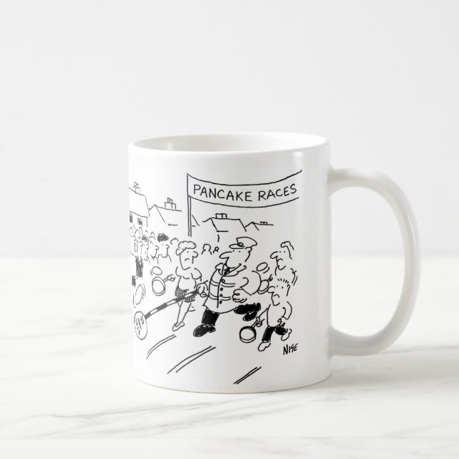 Mug Lollipop Homme avantage injuste Pancake Race (Droite)