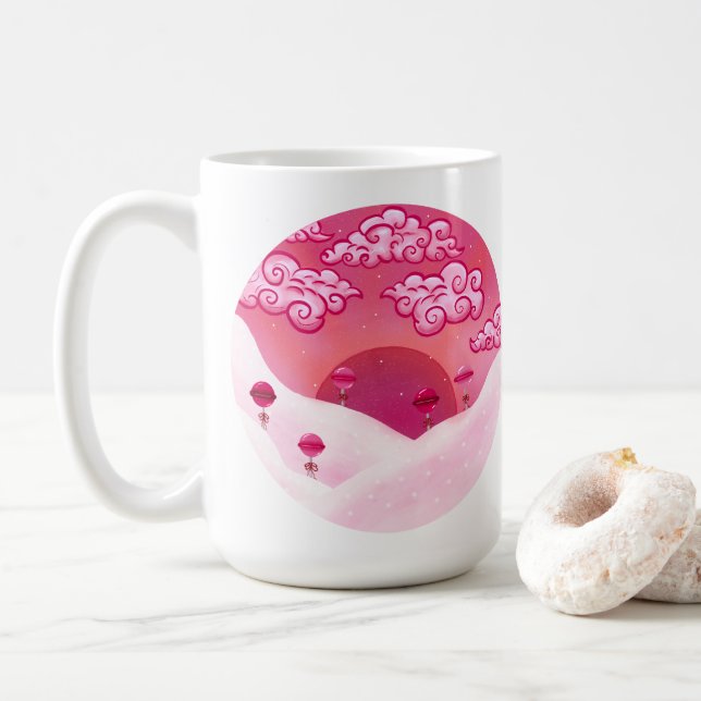 Mug Lollipops et beaux nuages (Avec donut)